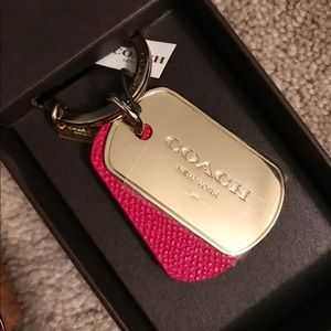 Coach keychain